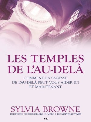 cover image of Les temples de l'Au-delà